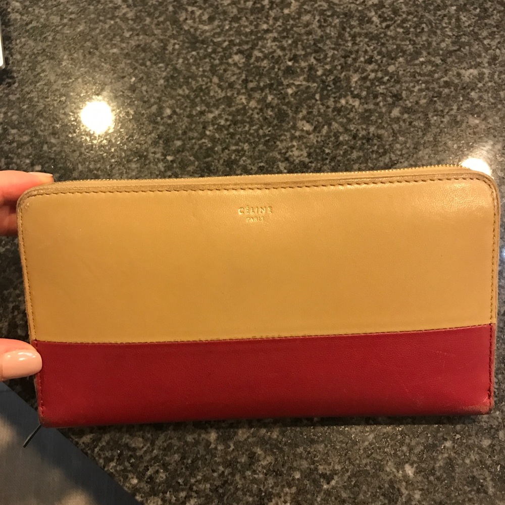 Celine Colorblock Wallet
